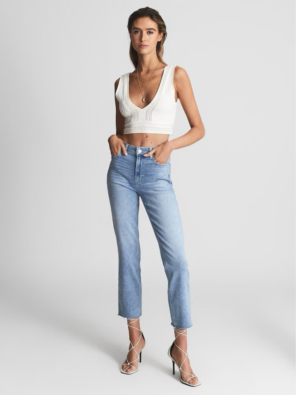 Paige Hi Rise Cindy Crop